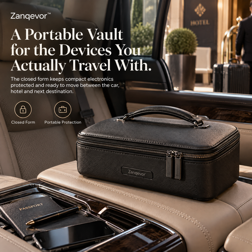 Zanqevor™ Car-to-Hotel Tech Vault