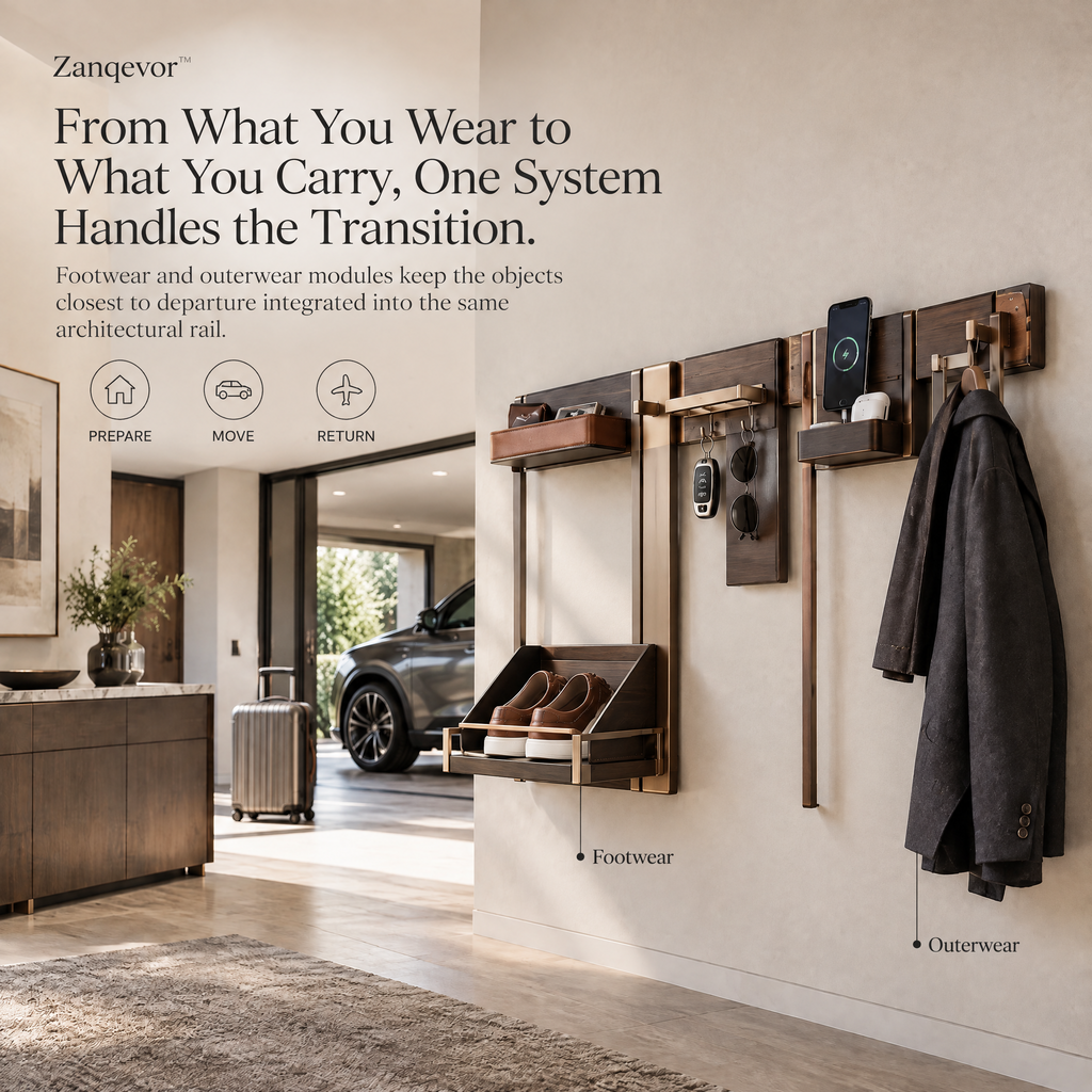 Zanqevor™ Modular Mobility Living Rail