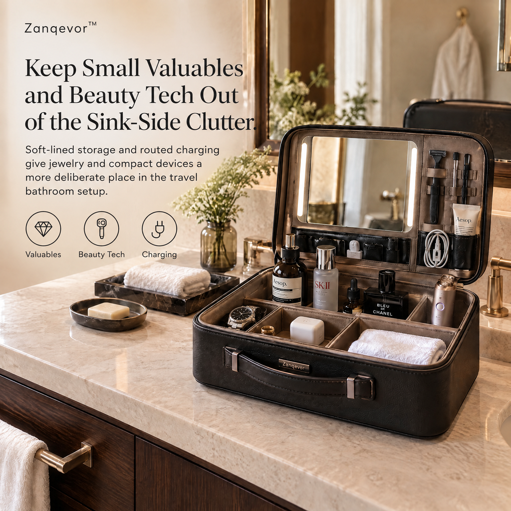 Zanqevor™ Travel Bathroom Deployment Case