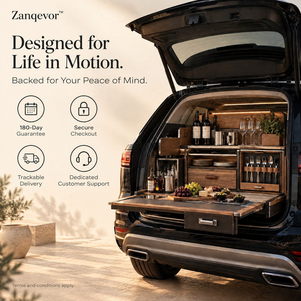 Zanqevor™ Vehicle Picnic Transformation Trunk