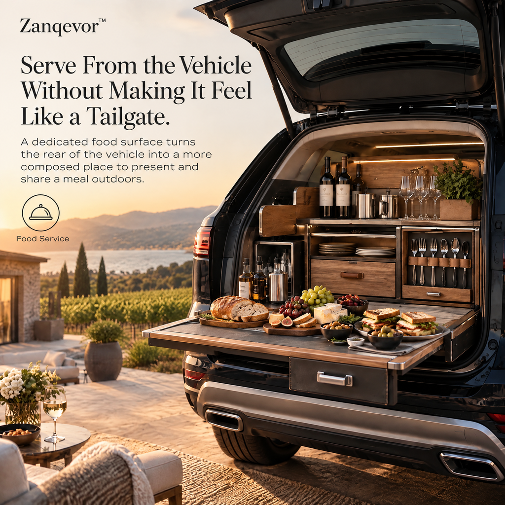 Zanqevor™ Vehicle Picnic Transformation Trunk
