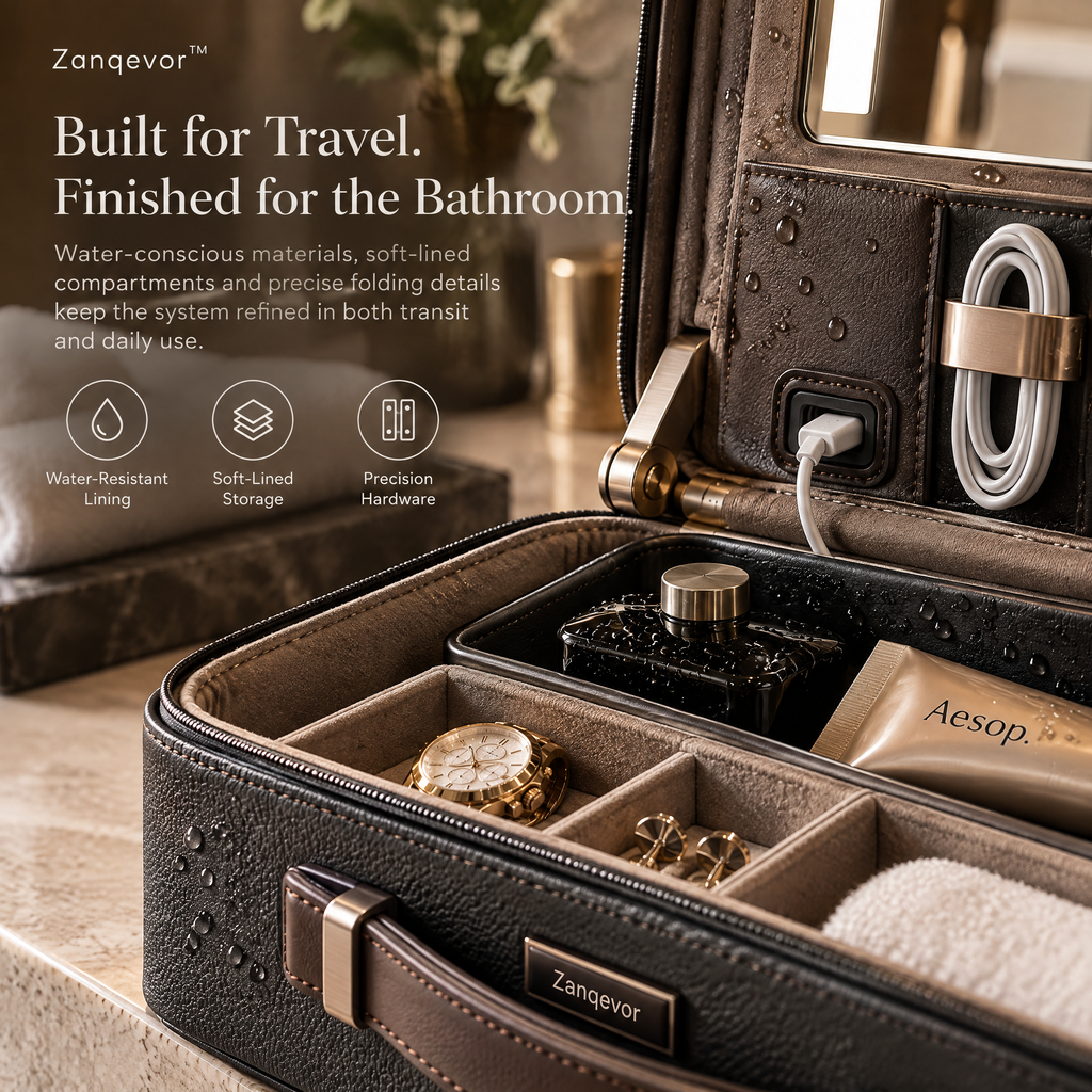 Zanqevor™ Travel Bathroom Deployment Case
