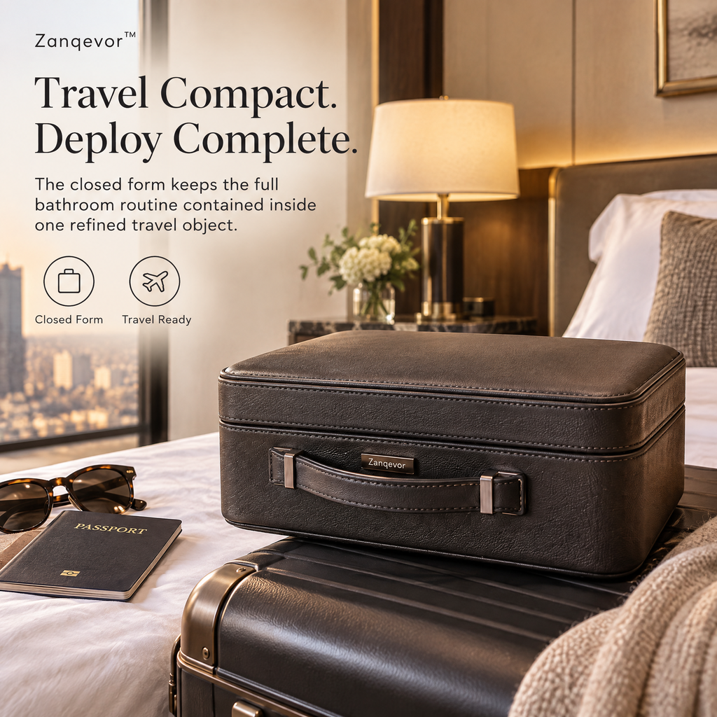 Zanqevor™ Travel Bathroom Deployment Case