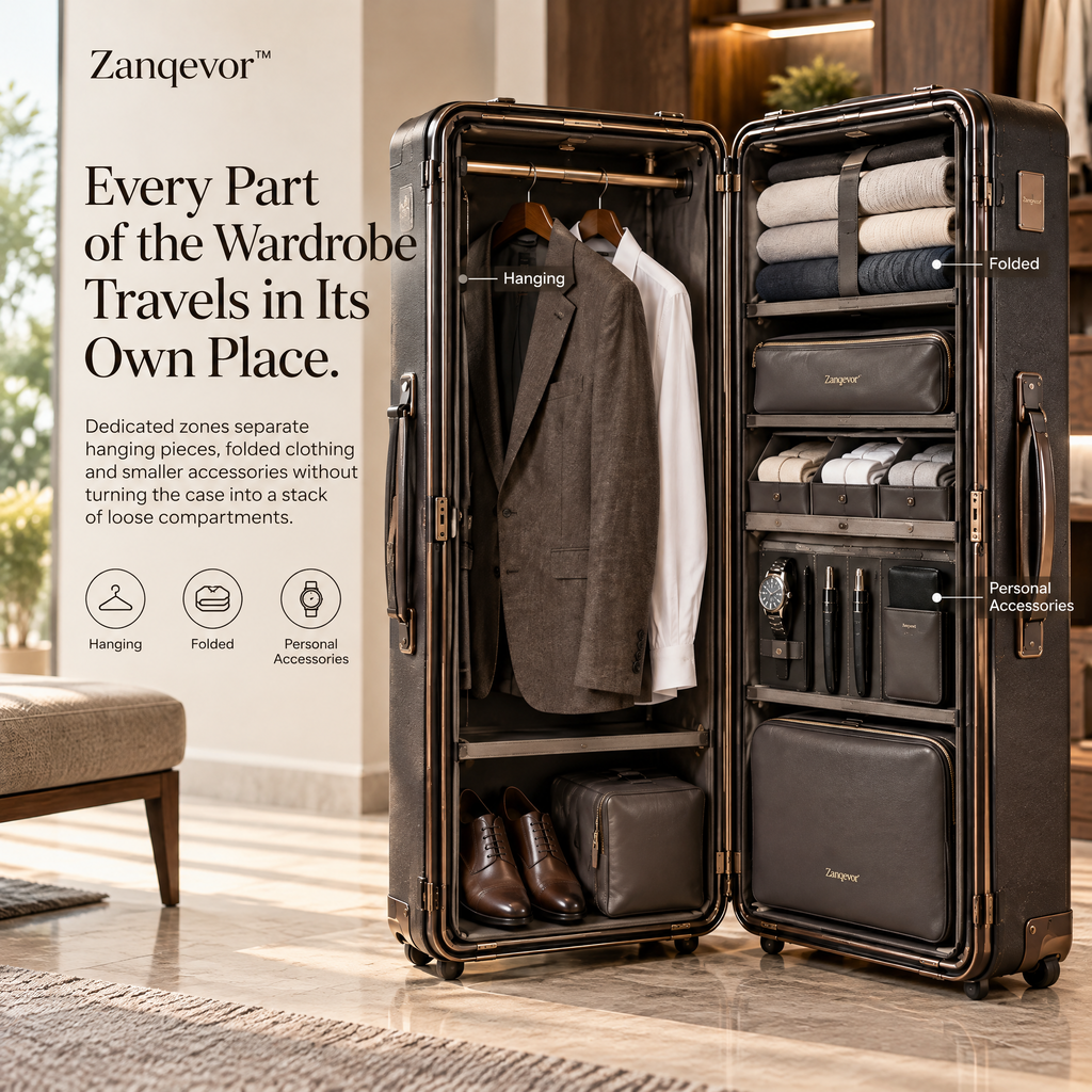 Zanqevor™ Travel Wardrobe Transfer Case