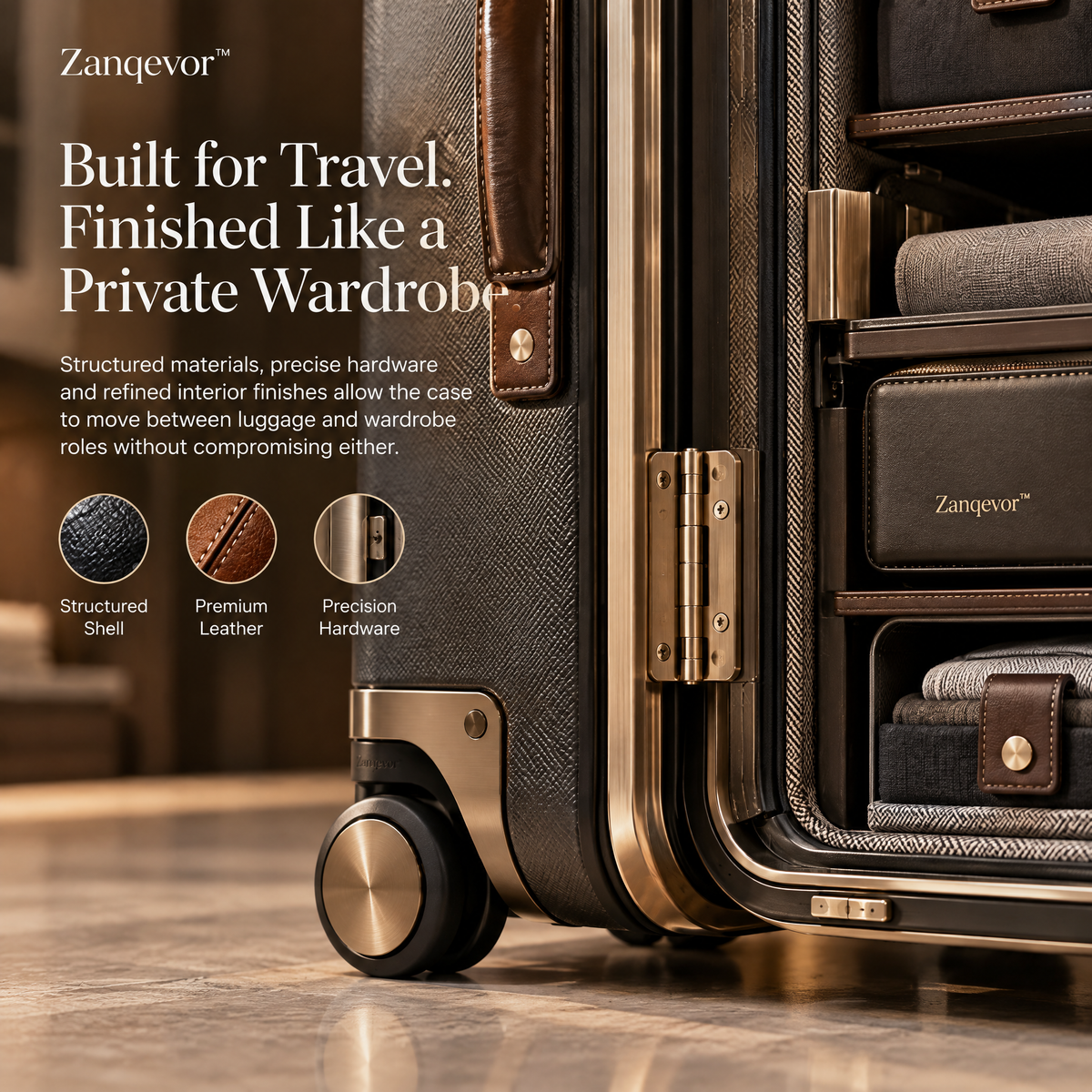 Zanqevor™ Travel Wardrobe Transfer Case