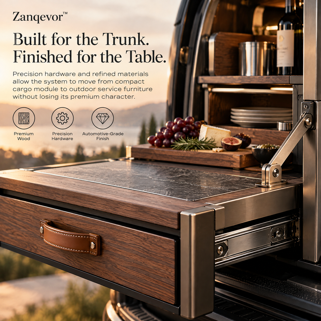 Zanqevor™ Vehicle Picnic Transformation Trunk