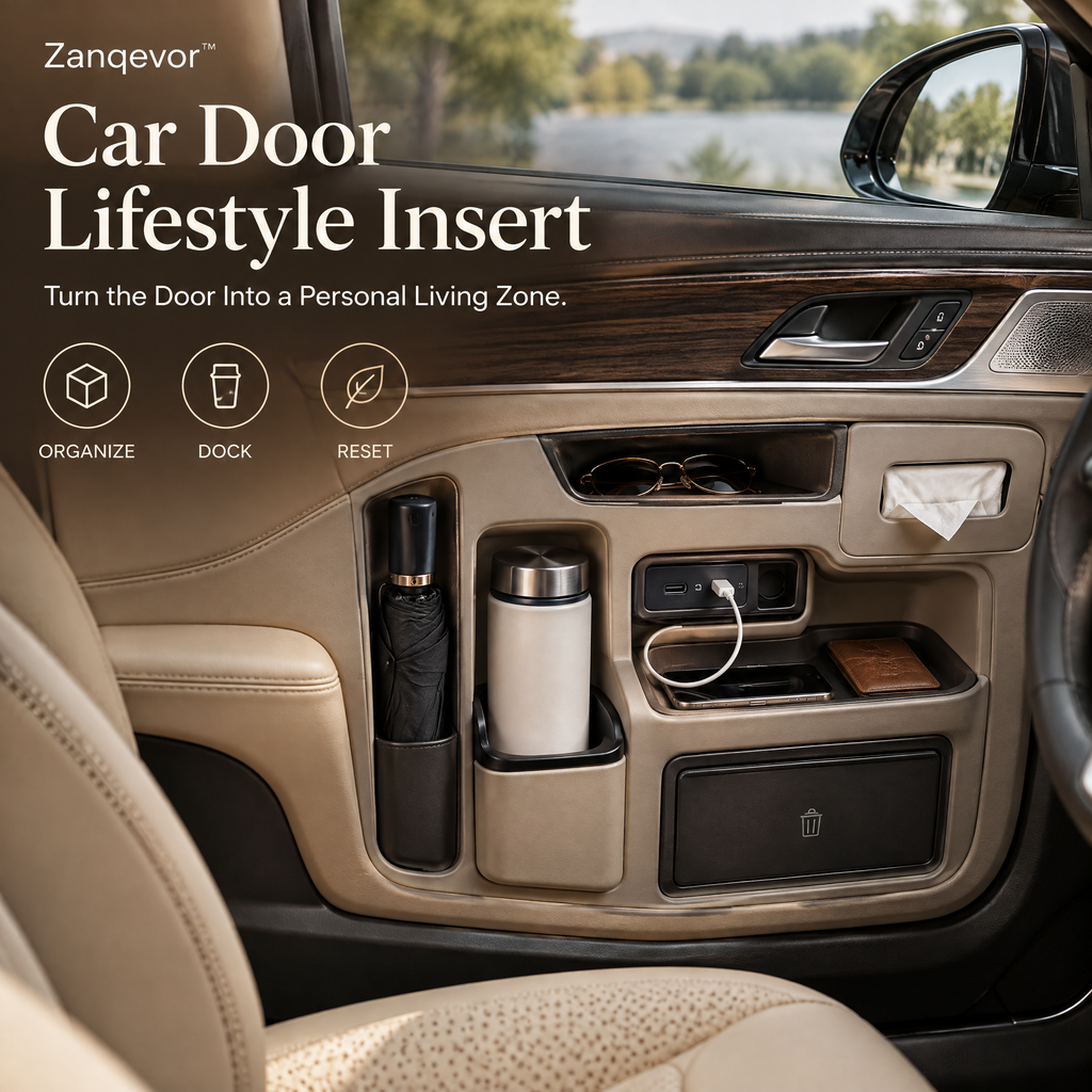 Zanqevor™ Car Door Lifestyle Insert