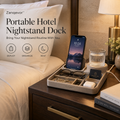 Zanqevor™ Portable Hotel Nightstand Dock