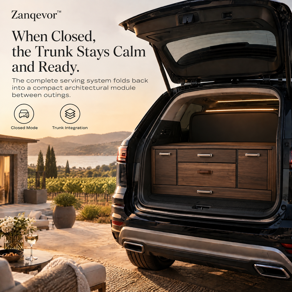 Zanqevor™ Vehicle Picnic Transformation Trunk