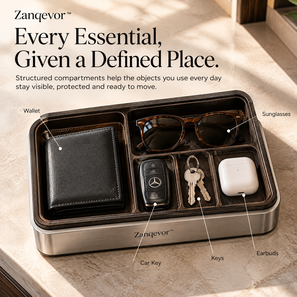 Zanqevor™ Home-to-Car Valet Dock