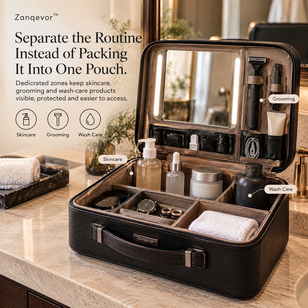 Zanqevor™ Travel Bathroom Deployment Case