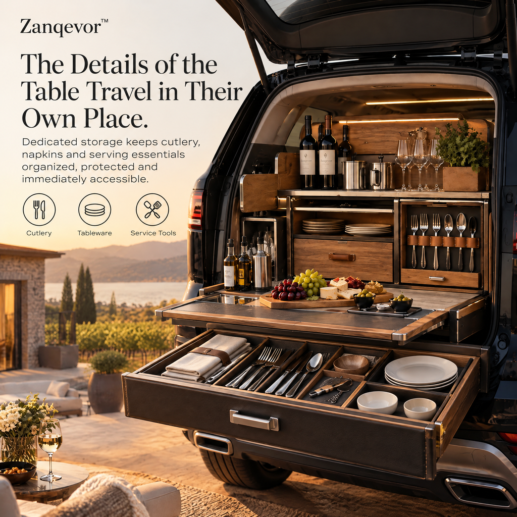 Zanqevor™ Vehicle Picnic Transformation Trunk
